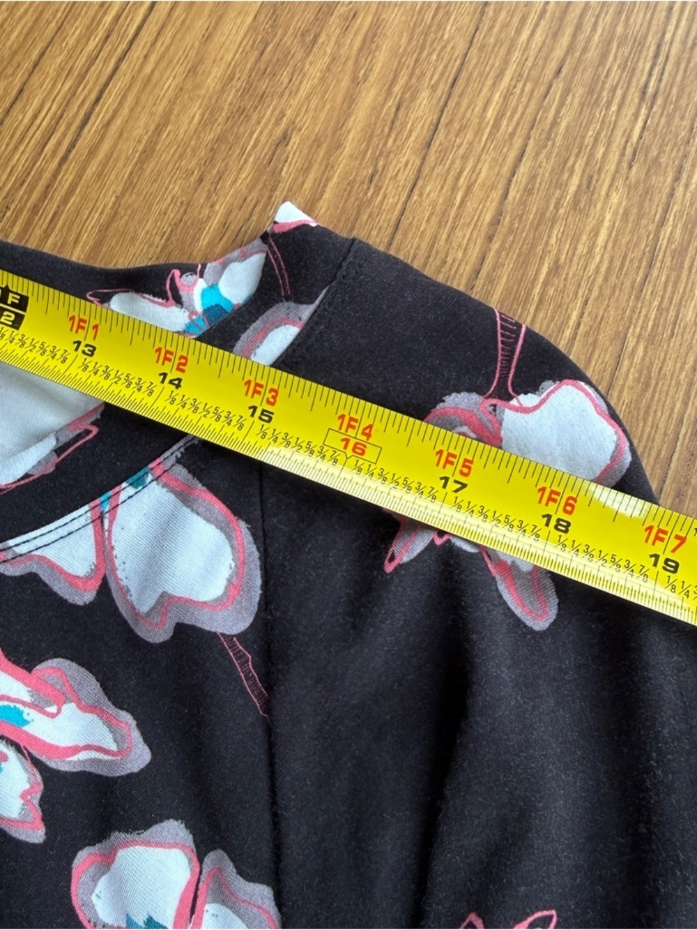 Tanya Taylor Floral Boxy Stretch Top 3X - Picture 4 of 6